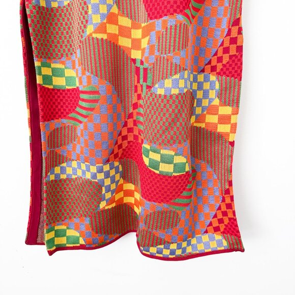 Pucci Giardino Checkered Jacquard Maxi Dress - Picture 10 of 14